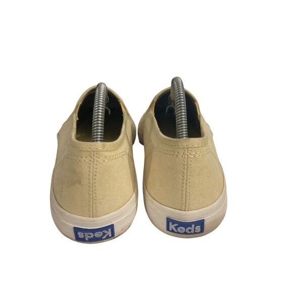 Keds Womens dream foam Size 8.5 Perforated Yellow Slip-On Sneakers shoes - Picture 4 of 8